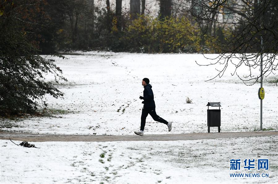 雪后法兰克福