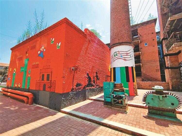 遇见美好 牡丹江背街小巷变身网红打卡地